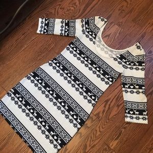 Cute dress for fall/winter season size M